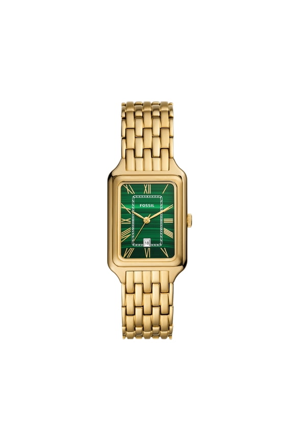 Women's Raquel Three-Hand Date, Gold-Tone Stainless Steel Watch