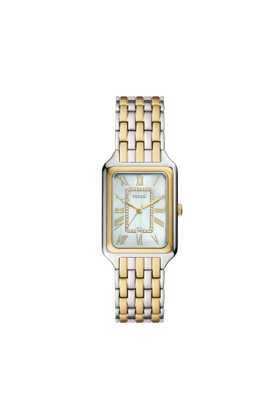 Women's Raquel Three-Hand Date, Two-Tone Stainless Steel Watch