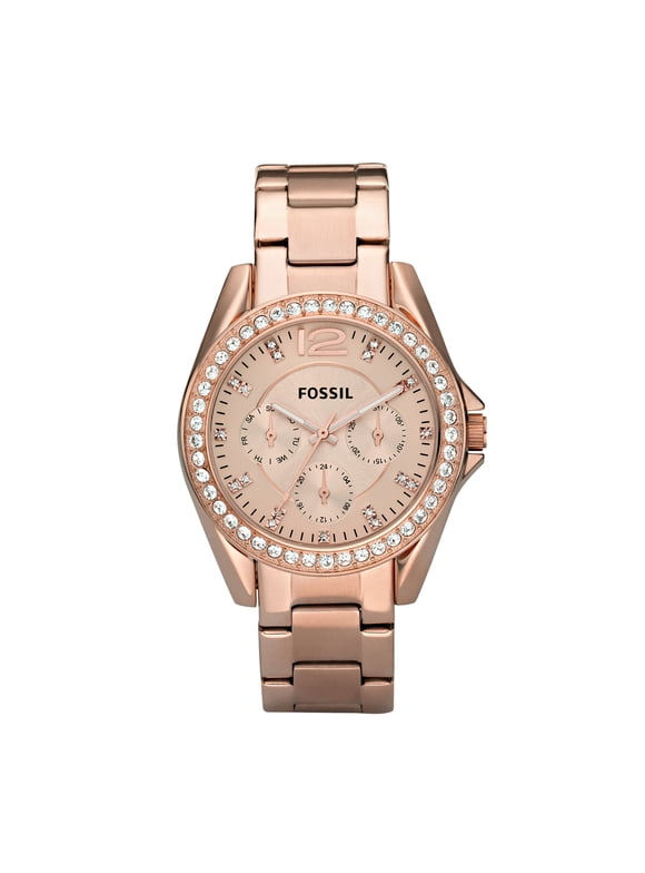 Riley Women's Multifunction, Rose Gold-Tone Stainless Steel Watch