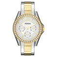 thumbnail image 1 of Fossil Women's Riley Multifunction, Two-Tone-Tone Stainless Steel Watch, ES3204, 1 of 3