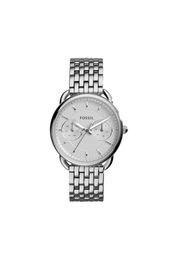 Women's Tailor Silver Tone Stainless Steel Watch (Style: ES3712)