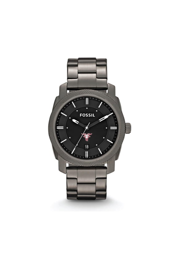 Worcester Polytechnic Institute Engineers Machine Smoke Stainless Steel Watch