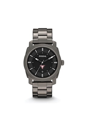 Worcester Polytechnic Institute Engineers Machine Smoke Stainless Steel Watch