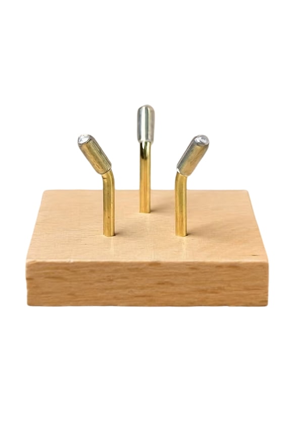 Fossils and Gemstones Display Base Sophisticated Wood Stand for Collectibles