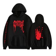 Fosskos Men Women's Long Sleeve Heartbreak xxxtentacion Hoodie Sweatshirt Jumper Hooded Pullover