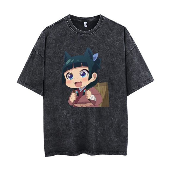 Fosskos The Apothecary Shirt Diaries Anime Maomao Graphic Tees Merch Unisex Anime Graphic Print Short Sleeve T-Shirts