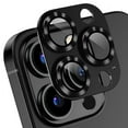 thumbnail image 1 of Fostbeen Camera Lens Protector Compatible with iPhone 14 Pro/ 14 Pro Max, 9H Tempered Glass Screen Protector, Metal Protective Lens Cover for iPhone 14 Pro/ iPhone 14 Pro Max - Black, 1 of 7