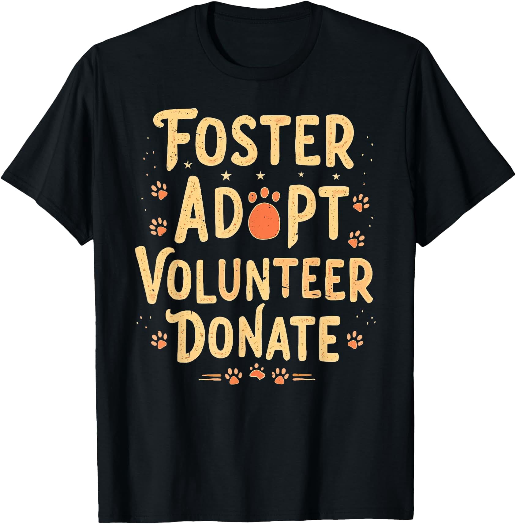Simple Rescue Vests Foster Adopt Volunteer Donate Animal Rescue T-Shirt - Walmart.com