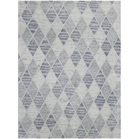 Foster Charcoal Hand-Tufted Area Rug 7'6"x9'6"
