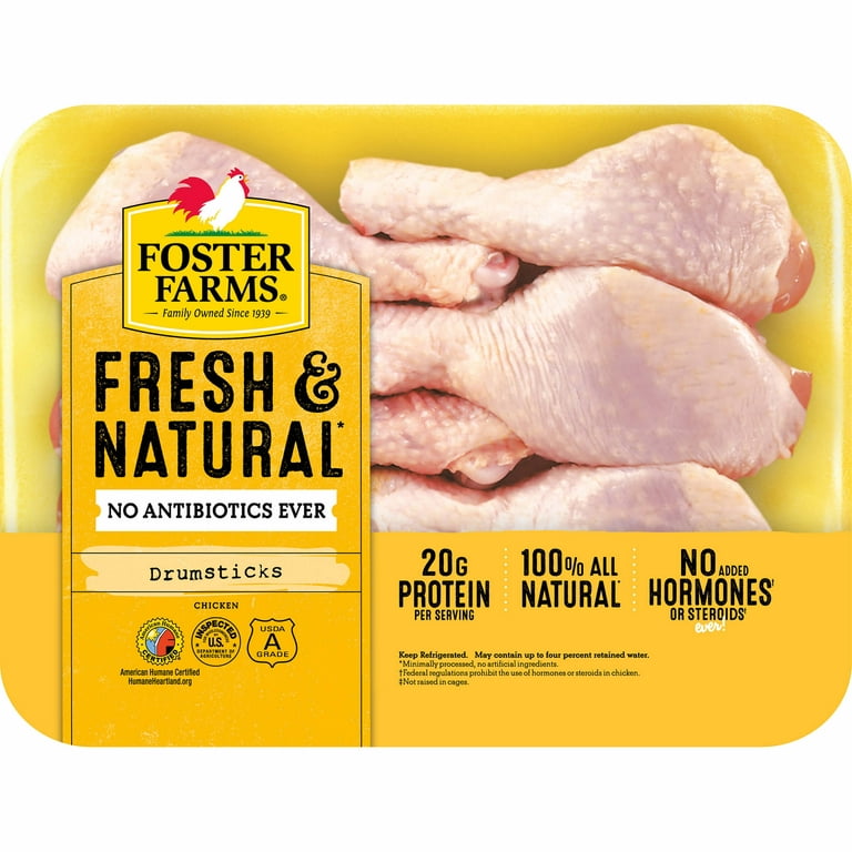 https://i5.walmartimages.com/seo/Foster-Farms-Fresh-Natural-Chicken-Drumsticks-20g-Protein-per-4-oz-Serving-1-0-2-5-lb-Tray_a0e1874e-c732-4bbc-8cb3-780861c1993f.83cb6a7d03071ee08844473430480e33.jpeg?odnHeight=768&odnWidth=768&odnBg=FFFFFF