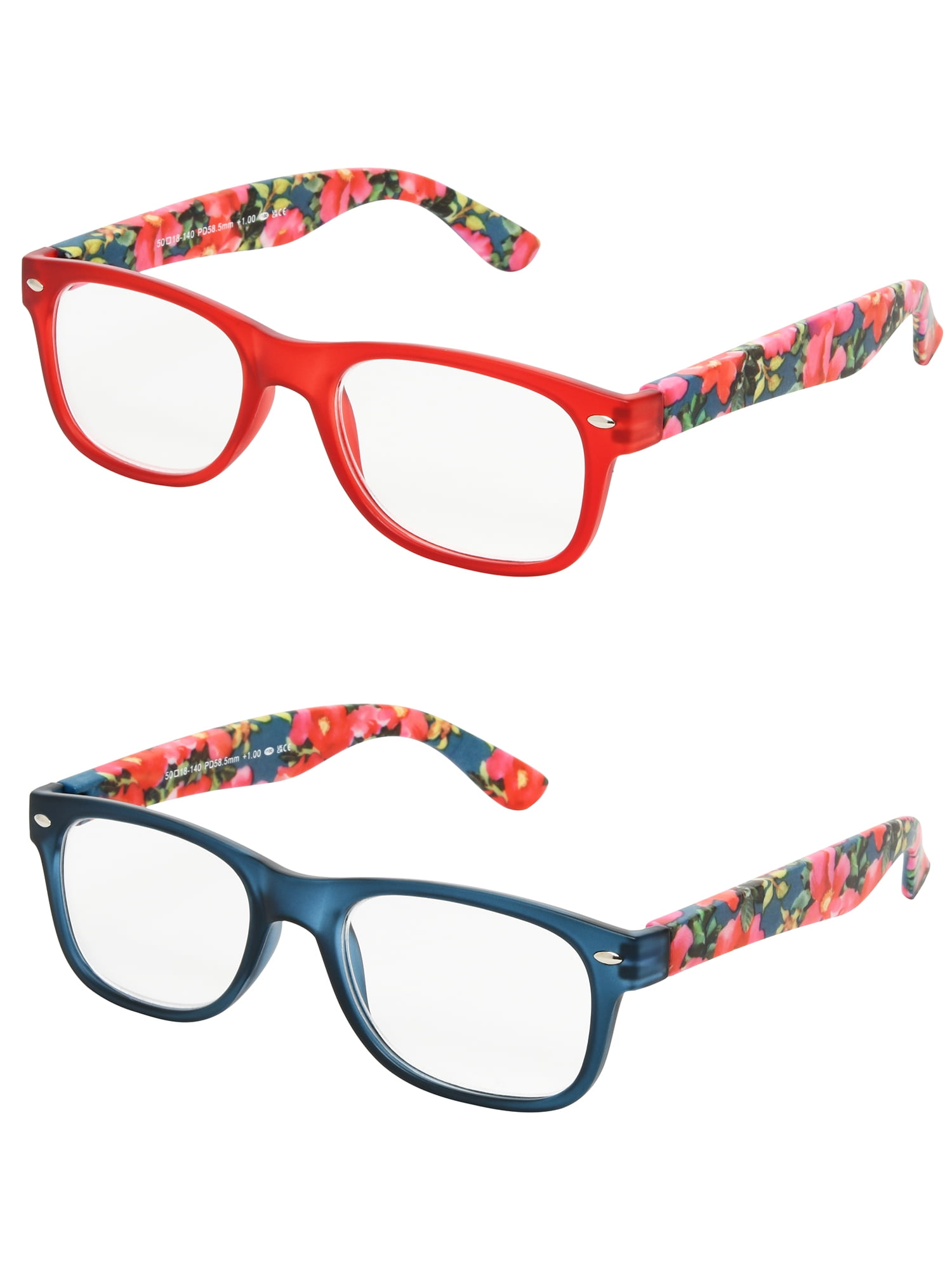 Foster Grant 2-Pack Blue Way Reading Glasses