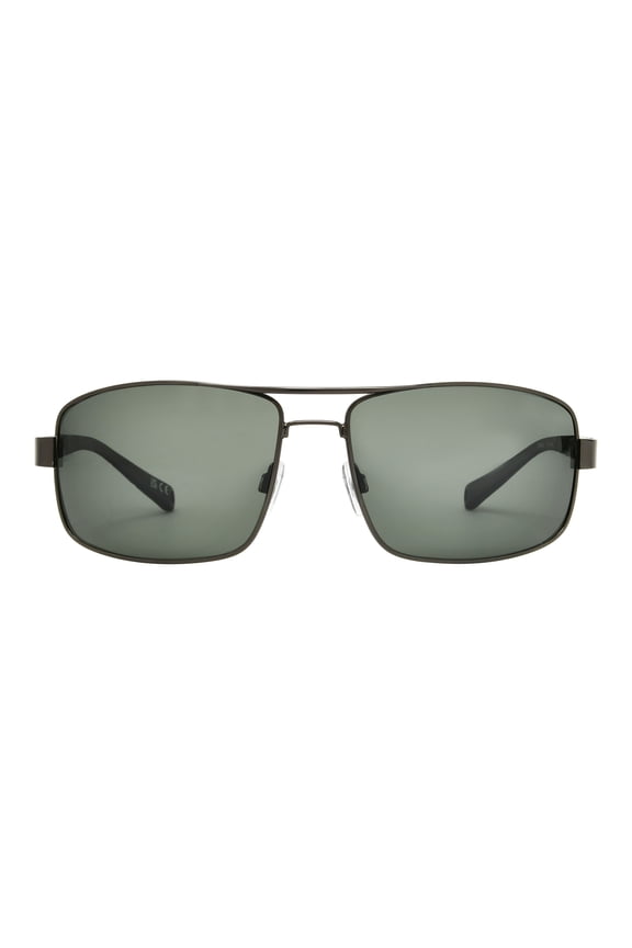 All Terrain Black Rectangular Men's Sunglasses