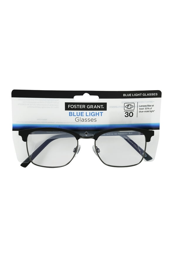 Blue Light Square Fashion Glasses