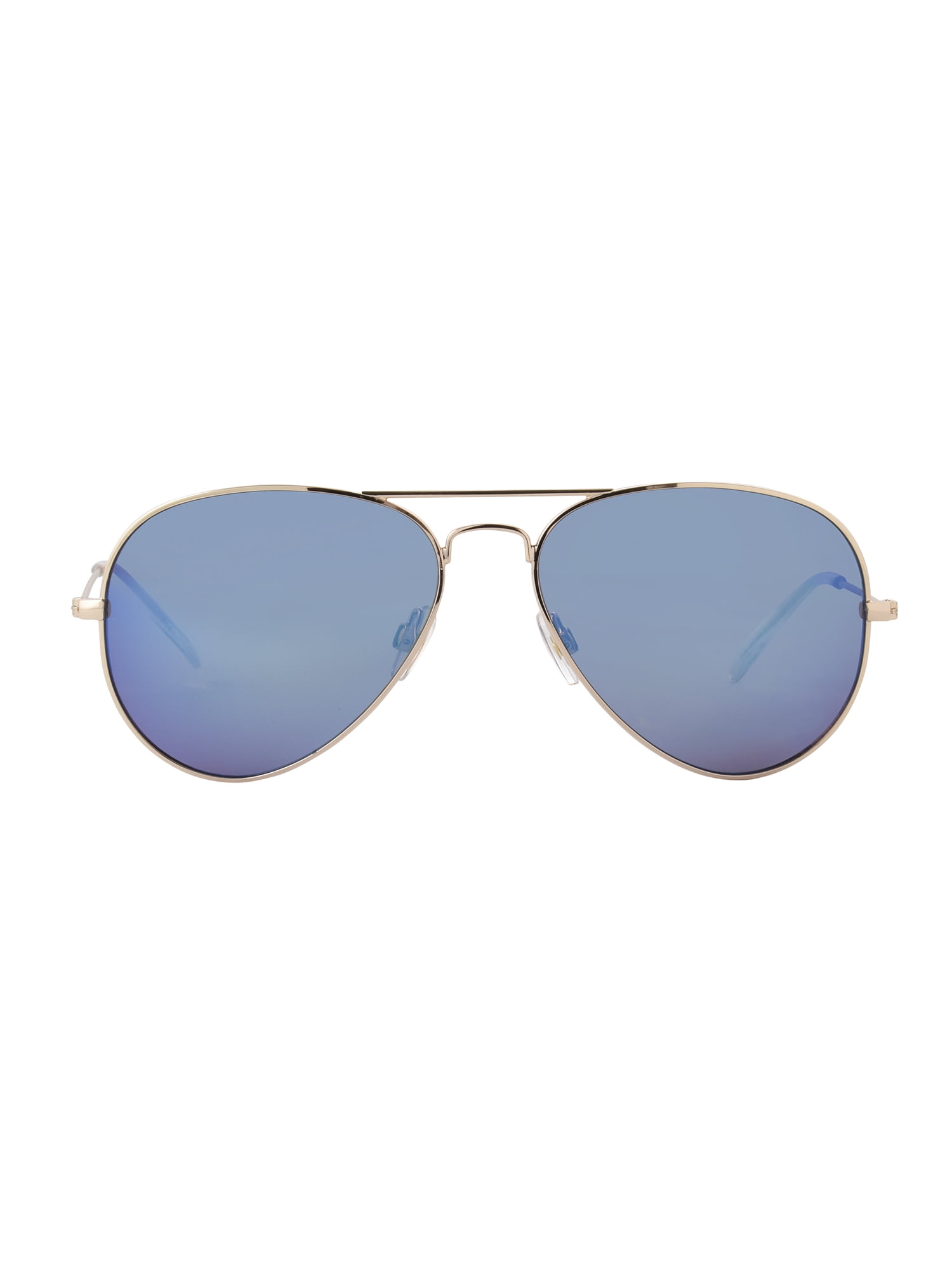 Foster Grant Cali Blue Men'S Gold Aviator Sunglasses - Walmart.com