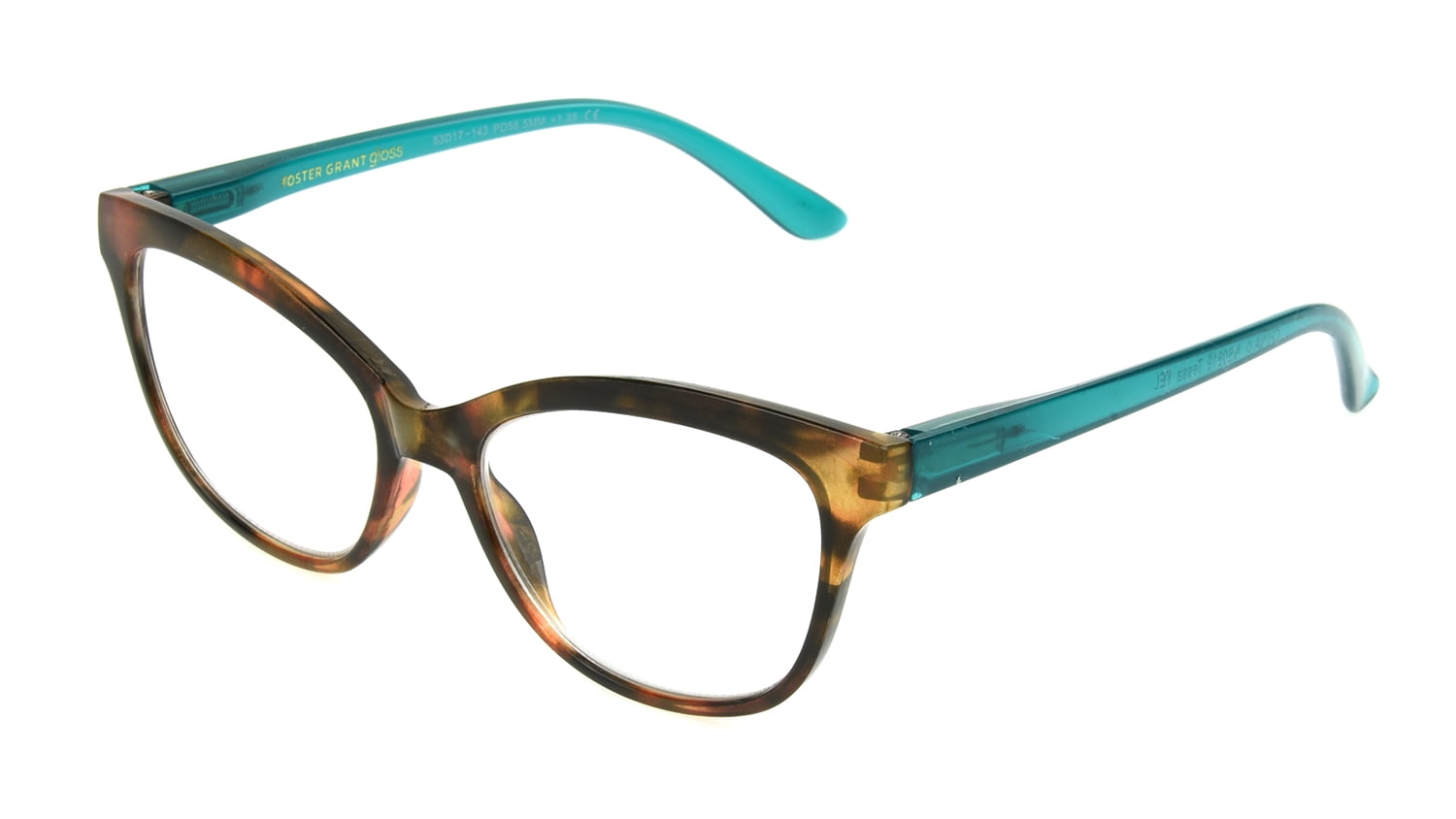 Country Daisy Blue Light Glasses - Tortoise & Gold Cat Eye Blue Light  Blocking Glasses