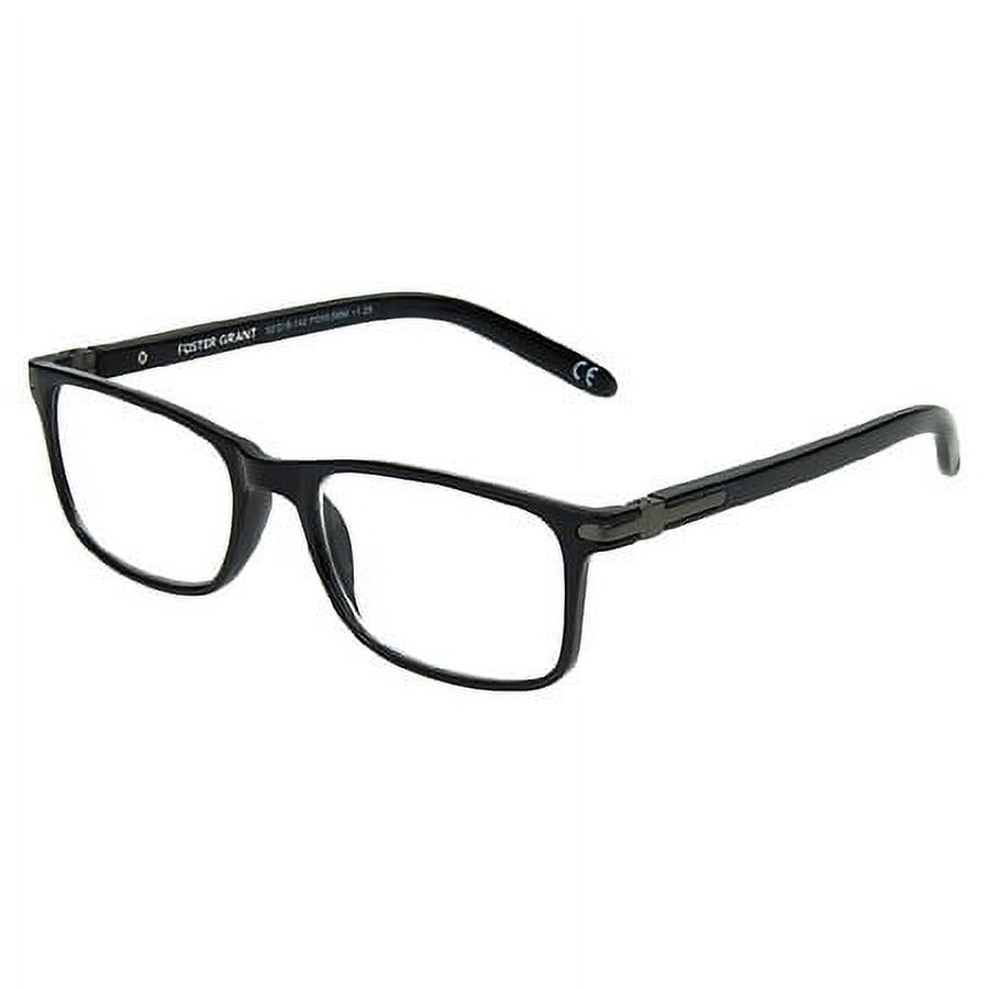 Foster Grant Cole Men's Reading Glasses Black 3.25