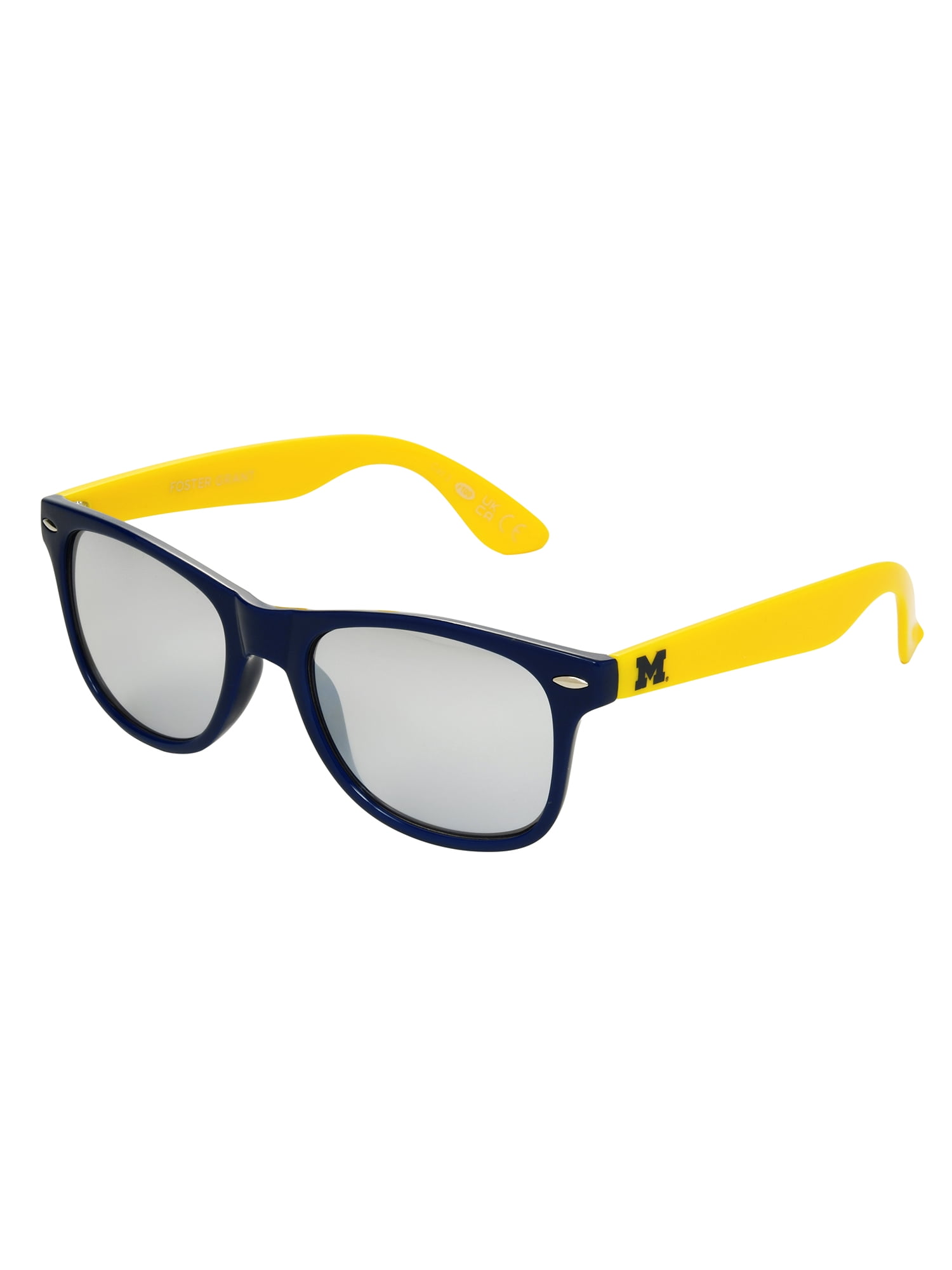 Foster Grant® Collegiate University of Michigan Wolverines Shield Unisex Sunglasses
