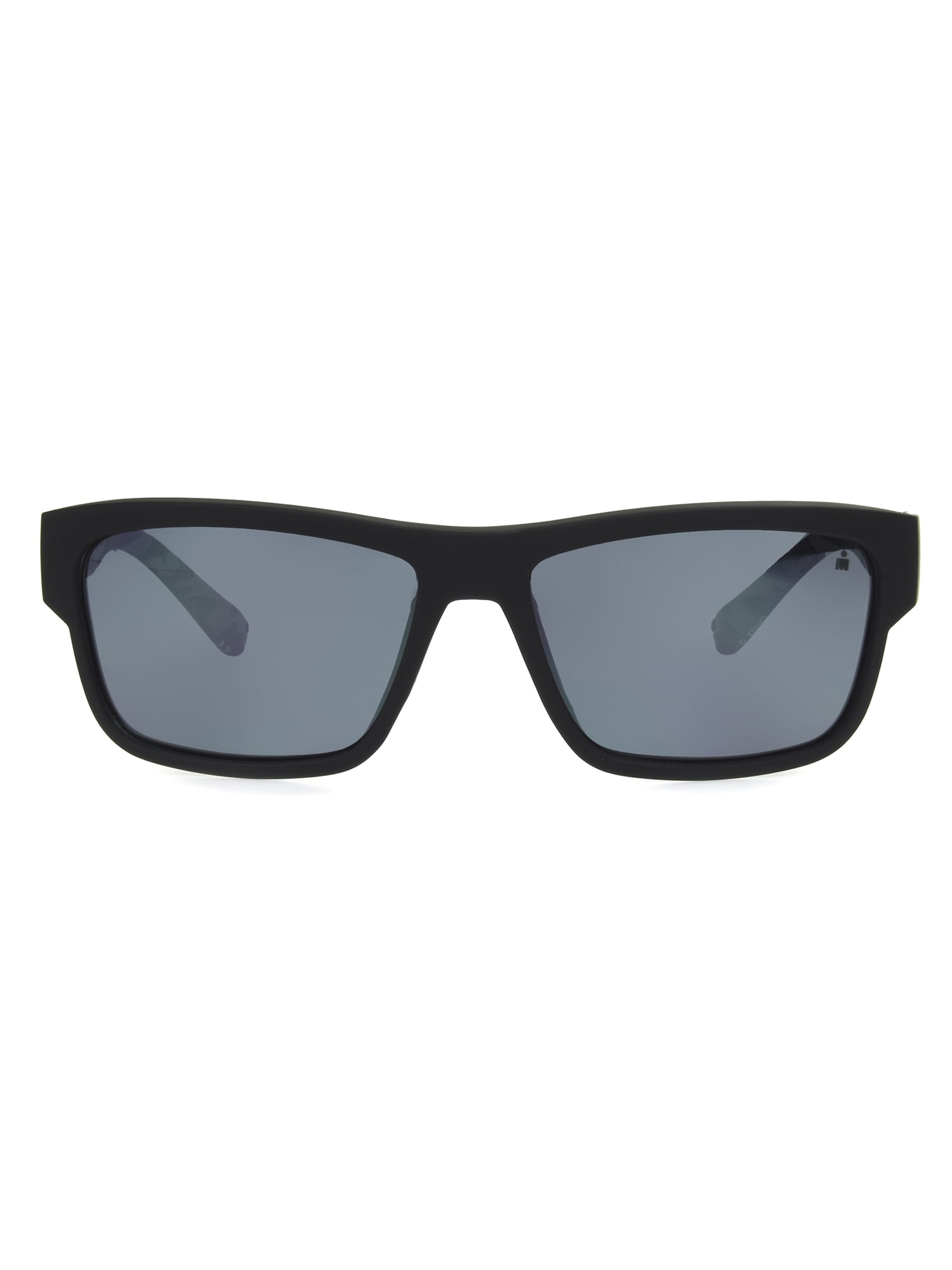 Foster Grant Ironman Black Wrap-Around Men's Sunglasses Blue