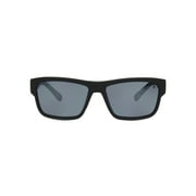 Foster Grant IRONMAN  Matte Black Rectangle Mens Polarized Sunglasses