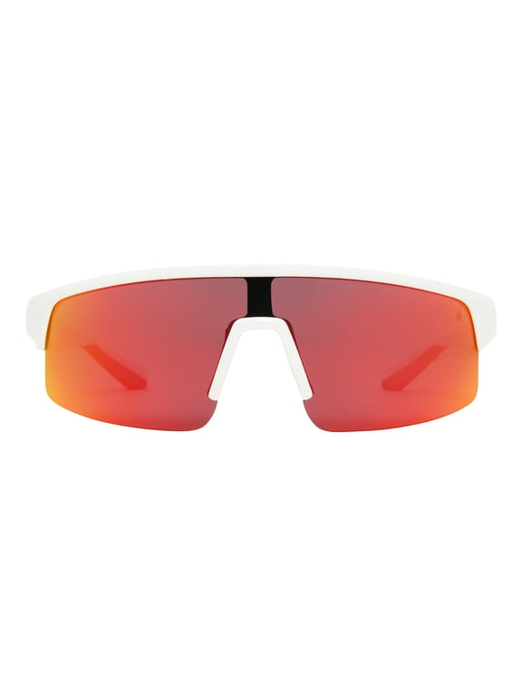 Foster Grant IRONMAN® White Wrap Men's Polarized Sunglasses