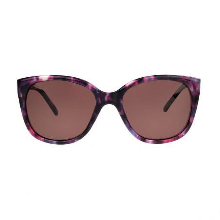Foster Grant LP 1803 Purple Tortoise Cat eye Sunglasses  display picture 2