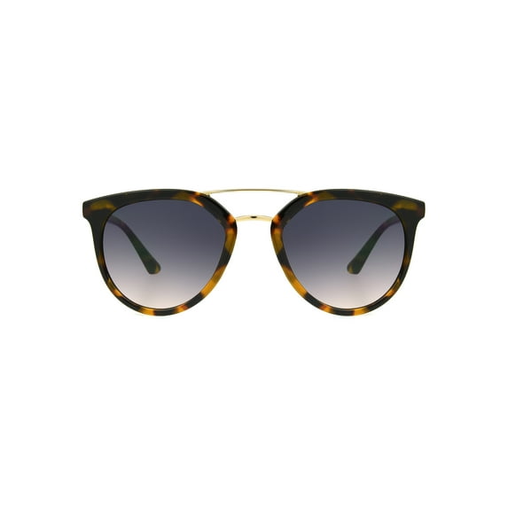 Foster Grant Ladies Round Tort Sunglasses