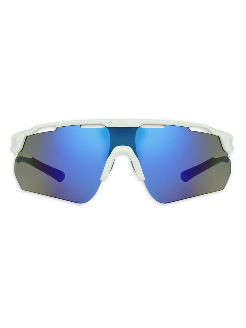 Foster Grant Men's Active Shield Adult Sunglasses, White - Walmart.com