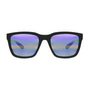 Foster Grant Men's Active Way-Shaped Sport Sunglasses, Black