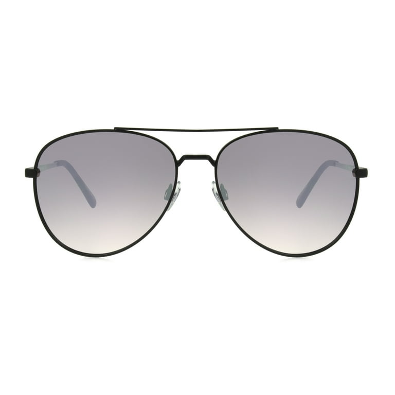 Foster Grant Men's Aviator Sunglasses - Black - Each