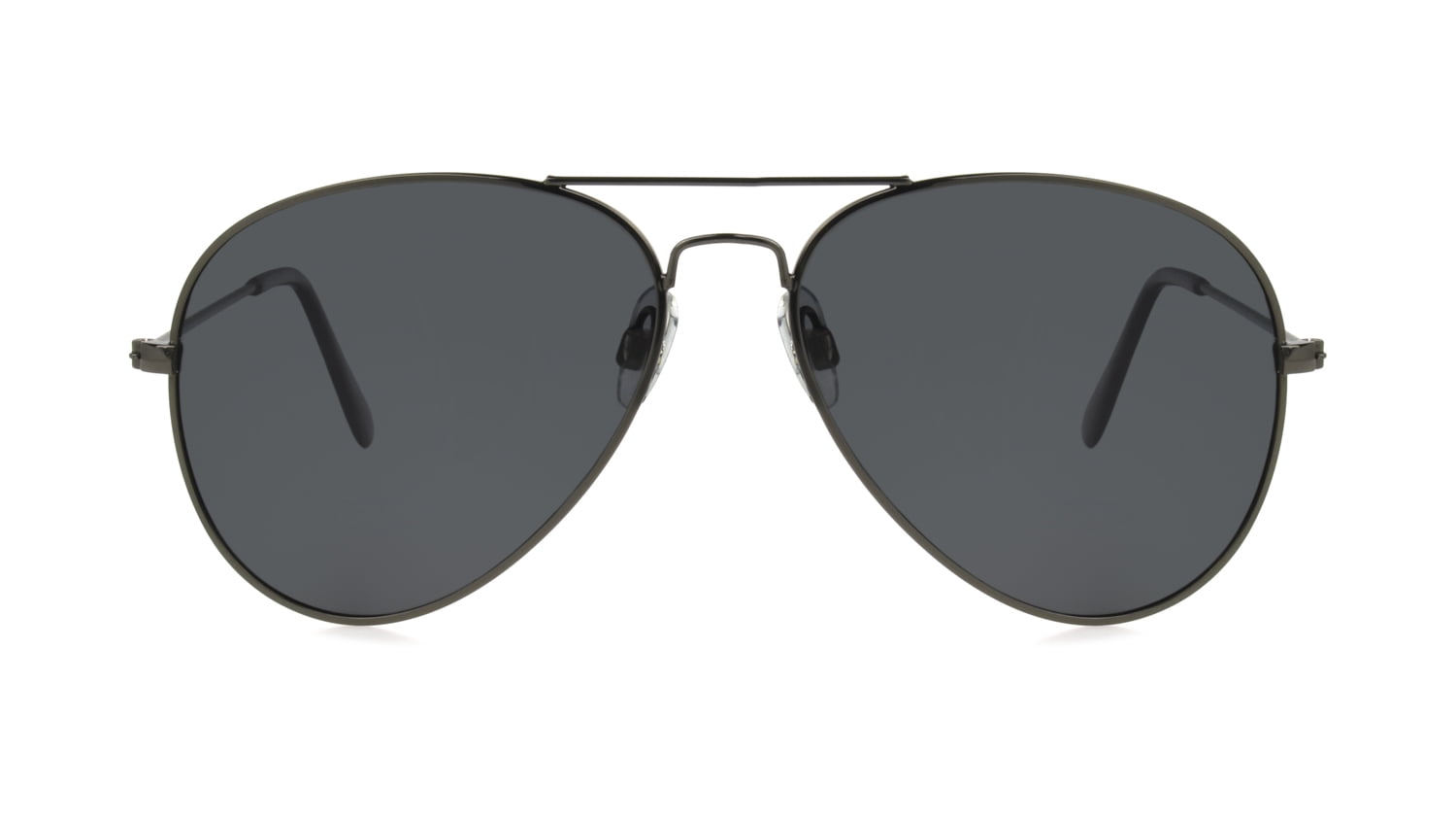 Foster Grant Men s Aviator Fashion Sunglasses Gunmetal