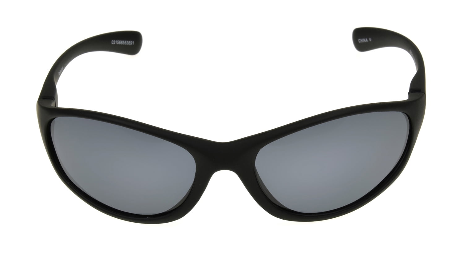 Foster Grant Men's Black Oval Sunglasses GG05