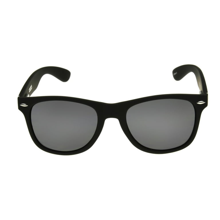 Foster Grant Men s Black Retro Sunglasses GG06 Walmart