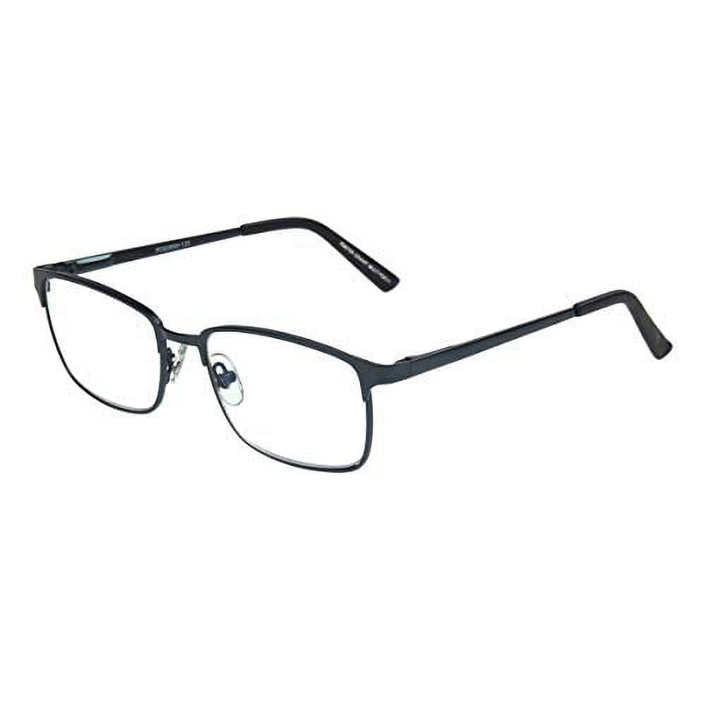 Foster Grant Men's Braydon Multifocus Rectangular Reading Glasses ...