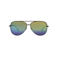 thumbnail image 1 of Foster Grant Men's Cali Blue Aviator Sunglasses, Black Multi-Color, 1 of 3