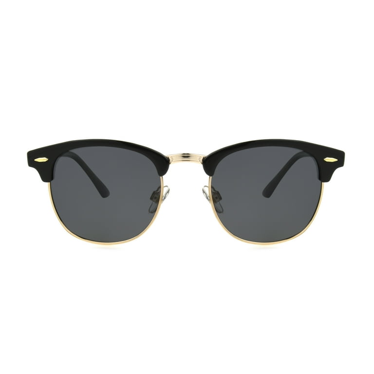 Foster Grant Men&rsquo;s Club Fashion Sunglasses Black - Walmart.com