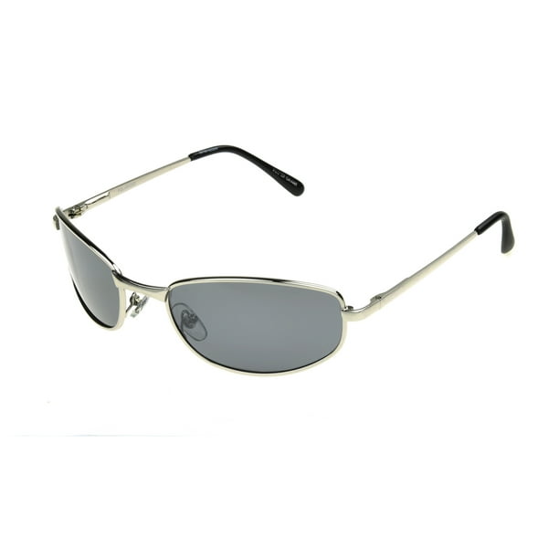 Foster Grant Men's Gold Polarized Oval Sunglasses FF10