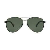 Foster Grant Men's Premium Polarized Aviator Fashion Sunglasses, Black