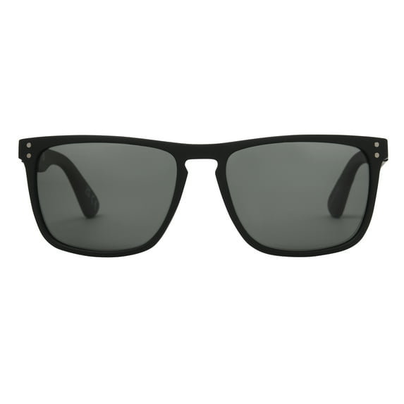 Foster Grant Men's Premium Polarized Rectangle Sunglasses, Black