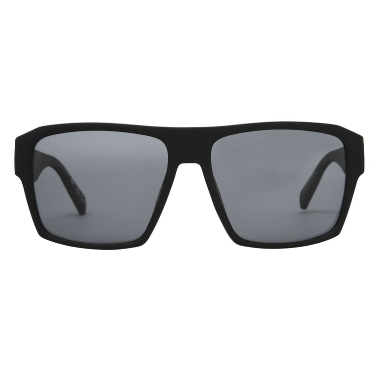 Foster Grant Square Sunglasses - Black - 100% UVA/UVB Protection