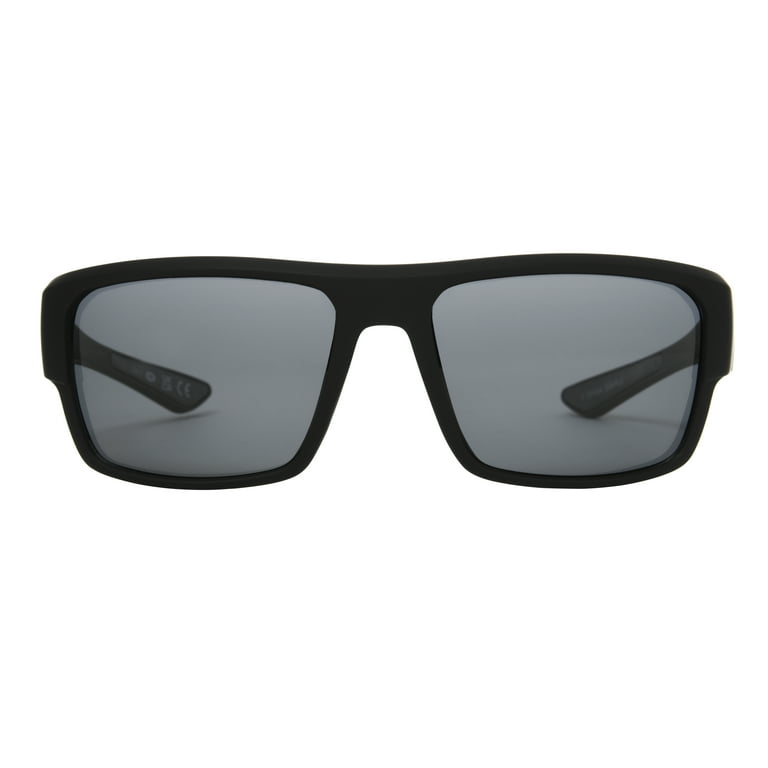 Foster Grant Men&rsquo;s Square Fashion Sunglasses Black - Walmart.com