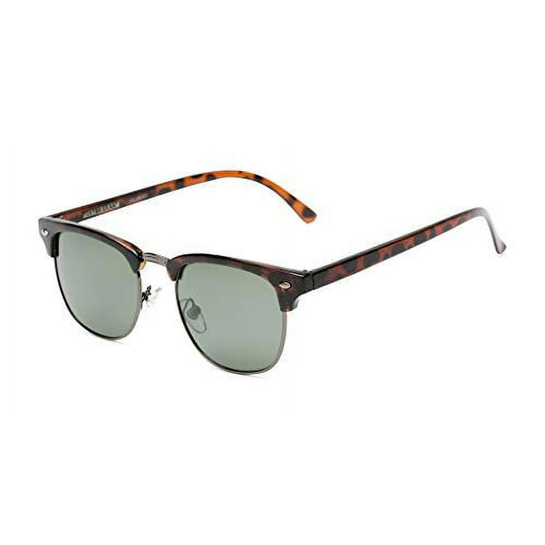 Foster Grant Men s Warren Polarized Round Sunglasses Tortoise 50 mm