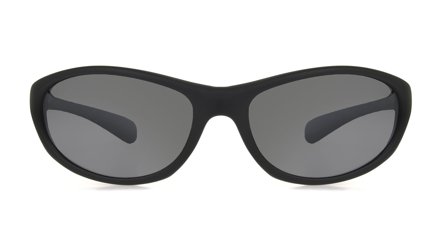 Foster Grant Men's Wrap Fashion Sunglasses Black