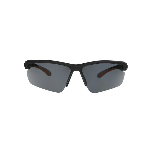 Foster Grant Mens Blade Black Adult Sunglasses Black
