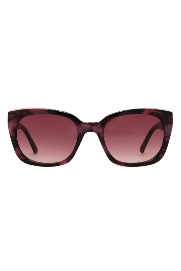 Pink Tortoiseshell Cat-Eye Women's Sunglasses