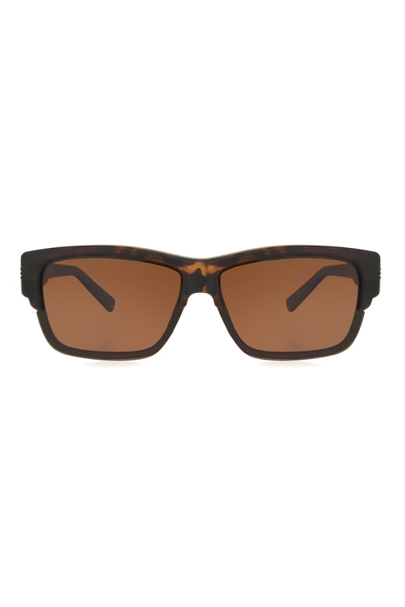 Black Rectangle Fitsover Unisex Sunglasses