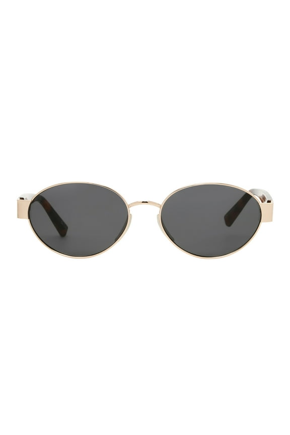 Tortoiseshell Oval Sunglasses