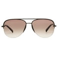 thumbnail image 1 of Foster Grant Women's Aviator Fashion Sunglasses, Brown, 1 of 3