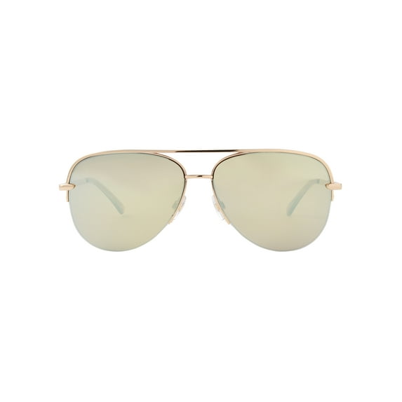 Foster Grant Women's Aviator Fashion Sunglasses Gold