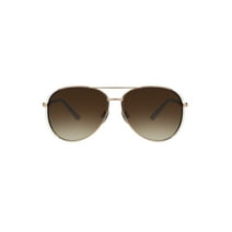 Foster Grant Women's Aviator Fashion Sunglasses Gold