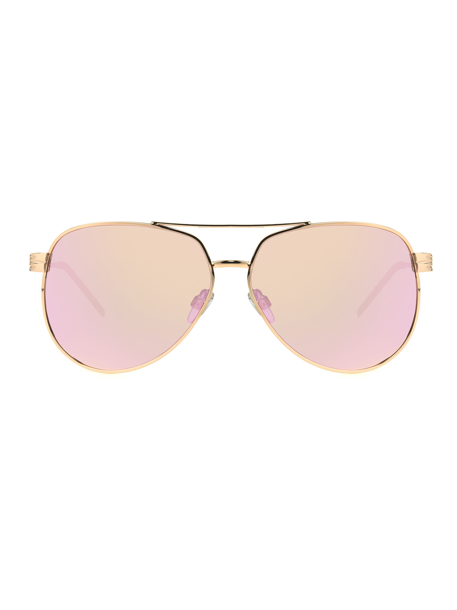 Foster Grant Women's Aviator Fashion Sunglasses Rose Gold - image 1 of 6